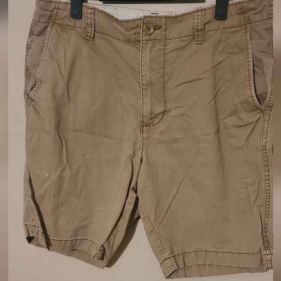 Old Navy Other - Old Navy Lived-in Straight Men's Tan Casual Shorts Size 34